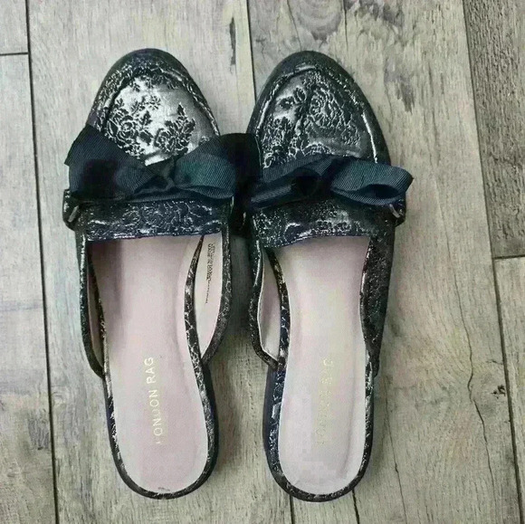 LONDON RAG  womens shoes, slide mules size 7.5 - Picture 2 of 8